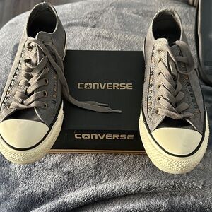 Converse Chuck Taylor CTAS Eyebrow Cut Out Ox - Ground Grey - Women’s 7.5